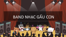 Trò chơi powerpoint Gấu con