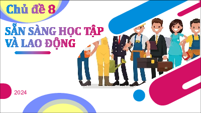 Giáo án Powerpoint Chủ đề 8 Hoạt động trải nghiệm 12 Chân trời sáng tạo