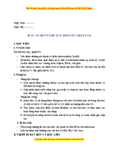 Giáo án Bài 5 Lịch sử 7 Kết nối tri thức (Phiên bản 2): Ấn Độ từ thế kỉ IV đến giữa thế kỉ XIX