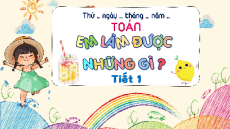 Giáo án Powerpoint Em làm được những gì? Toán lớp 3 Chân trời sáng tạo