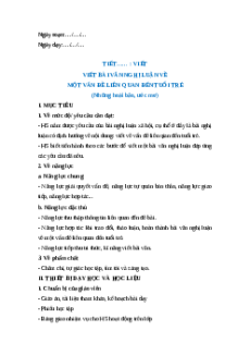 Giáo án Viết bài văn nghị luận Ngữ Văn 12 Kết nối tri thức