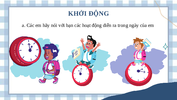 Giáo án Powerpoint Ngày - Giờ Toán lớp 2 Cánh diều