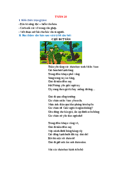 Bài tập cuối tuần Tiếng Việt lớp 5 Chân trời sáng tạo Tuần 20