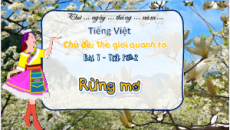 Giáo án Powerpoint Bài 7: Rừng mơ Tiếng việt lớp 4 Chân trời sáng tạo