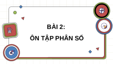 Giáo án Powerpoint Ôn tập phân số Toán lớp 5 Chân trời sáng tạo