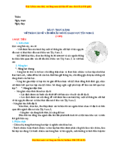 Giáo án Bài 17 Địa lí 11 Kết nối tri thức (2024): Thực hành viết báo cáo về vấn đề dầu mỏ của khu vực Tây Nam Á