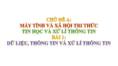 Bài giảng Powerpoint Tin học 10 Cánh diều