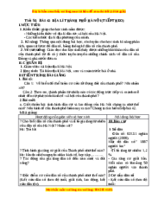 Giáo án Bài 42 Địa lí 9: Địa lí tỉnh thành phố (tiếp theo)