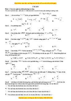Đề thi Toán 11 Cuối kì 2 Kết nối tri thức cấu trúc mới (Đề 10)