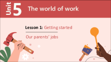 Giáo án Powerpoint Unit 5: The world of work Tiếng Anh 12 Global success