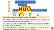 Giáo án Powerpoint Bài 17 Địa lí 6 Cánh diều: Các thành phần chủ yếu của thủy quyển. Tuần hoàn nước trên Trái Đất