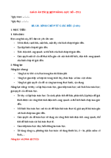 Giáo án Bài 39 Toán 8 Kết nối tri thức (năng lực số)