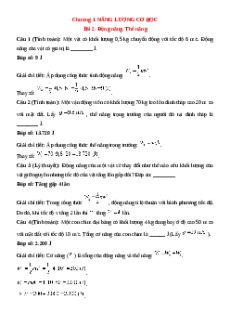 Trắc nghiệm KHTN phần Vật lí 9 Đúng-Sai, Trả lời ngắn