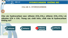 Giáo án Powerpoint Hydrocarbon không no Hóa học 11 Cánh diều