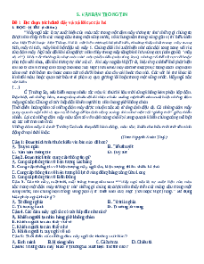 10 Đề đọc hiểu Văn 8 Văn bản thông tin (cấu trúc mới)