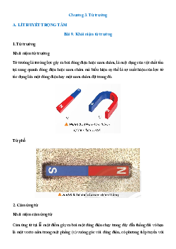 Đề cương ôn tập Cuối kì 2 Vật lí 12 Chân trời sáng tạo