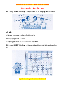 VBT Toán lớp 3 Bài 14 (Cánh diều): Luyện tập (tiếp theo)