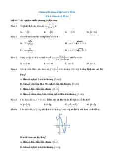 Trắc nghiệm Toán 10 Chân trời sáng tạo Chương 3 (có đúng sai, trả lời ngắn)
