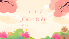 Giáo án Powerpoint Phép tính lũy thừa với số mũ tự nhiên của một số hữu tỉ Toán 7 Cánh diều