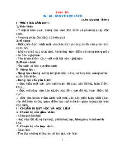 Giáo án Ngữ văn 9 Học kì 2 mới CV 5512