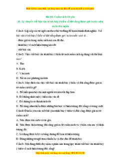 Trắc nghiệm Cuốn sách tôi yêu Ngữ văn 6 Kết nối tri thức