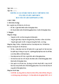Giáo án Bài 8 Toán 11 Kết nối tri thức (năng lực số)
