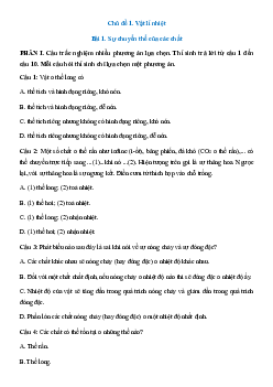 Trắc nghiệm Vật lí 12 Đúng-Sai, Trả lời ngắn Cánh diều (form 2025)