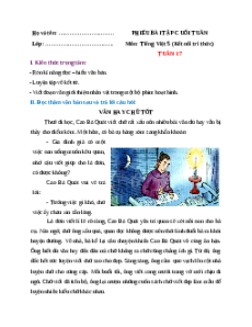 Bài tập cuối tuần Tiếng Việt lớp 5 Kết nối tri thức Tuần 17