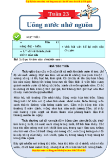 Bài tập cuối tuần Tiếng Việt 4 Tuần 23 Kết nối tri thức (có lời giải)