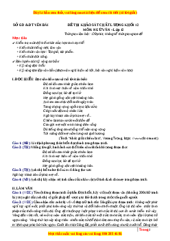 Đề thi thử Ngữ văn  Sở Yên Bái lần 1 năm 2023