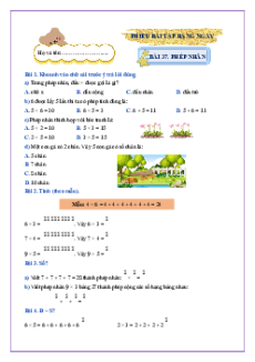 Bài tập hàng ngày Toán lớp 2 Kết nối tri thức (cả năm)