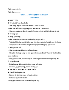 Giáo án Đàn ghi ta của Lor-ca Ngữ Văn 12 Kết nối tri thức