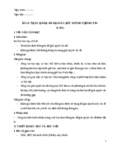 Giáo án Bài 3: Thực hành: Đánh giá chất lượng thông tin Tin học 9 Kết nối tri thức