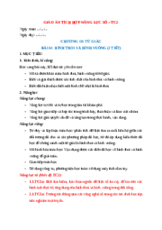 Giáo án Bài 14 Toán 8 Kết nối tri thức (năng lực số)