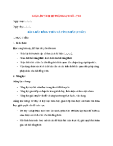 Giáo án Bài 5 Toán 9 Kết nối tri thức (năng lực số)