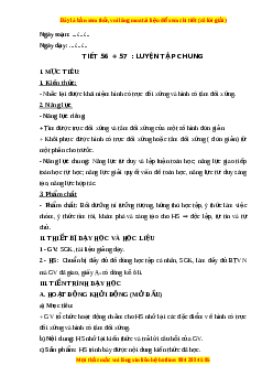 Giáo án Luyện tập chung trang 95 - 96 Toán 6 Kết nối tri thức