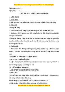 Giáo án Luyện tập chung trang 95 - 96 Toán 6 Kết nối tri thức