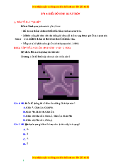 Chuyên đề Biểu đồ hình quạt tròn Toán 7 Cánh diều