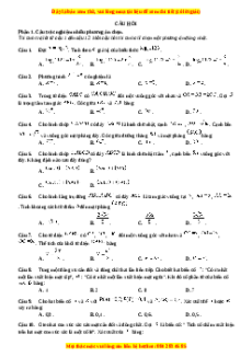 Đề thi Toán 11 Cuối kì 2 Kết nối tri thức cấu trúc mới (Đề 7)