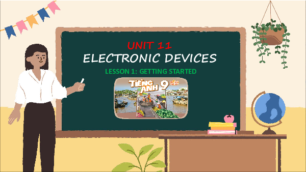 Giáo án Powerpoint Unit 11: Electronic devices Tiếng Anh 9 Global success
