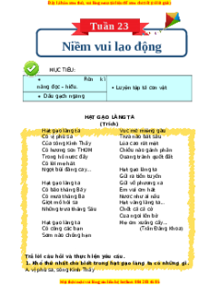 Bài tập cuối tuần Tiếng Việt 4 Tuần 23 Cánh diều (có lời giải)