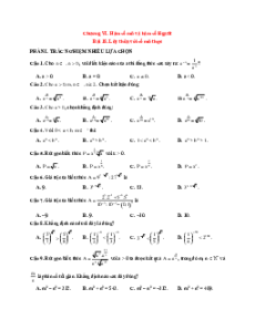 Trắc nghiệm Toán 11 Đúng-Sai, Trả lời ngắn Kết nối tri thức Học kì 2 (form 2025)