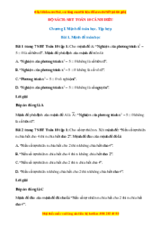 Giải SBT Toán 10 Cánh diều