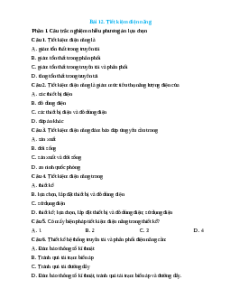Trắc nghiệm Bài 12: Tiết kiệm điện năng Công nghệ 12 Điện-Điện tử Kết nối đúng sai, trả lời ngắn 2025