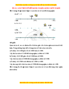 Giải Sgk Toán lớp 3 Bài 12: Làm tròn đến số hàng nghìn, hàng chục nghìn (Cánh diều)