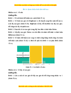 Lý thuyết Tin học 10 Kết nối tri thức Bài 15: Hoàn thiện hình ảnh đồ hoạ