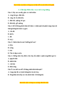 Trắc nghiệm Một số nhiên liệu KHTN 6 Kết nối tri thức