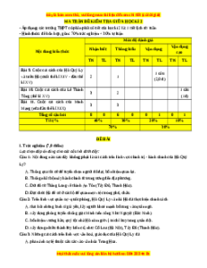 Đề thi giữa kì 2 Lịch sử 11 Chân trời sáng tạo - Đề 2
