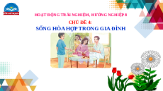 Giáo án Powerpoint Chủ đề 4 HĐTN, hướng nghiệp 8 Chân trời sáng tạo: Sống hòa hợp trong gia đình