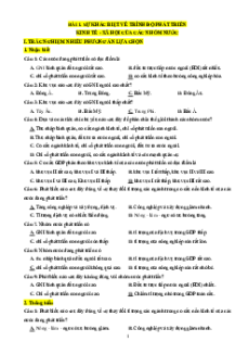Trắc nghiệm Địa lí 11 Đúng-Sai, Trả lời ngắn Chân trời sáng tạo (form 2025)